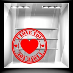 Αυτοκόλλητο βιτρίνας - Αγίος Βαλεντίνος 30